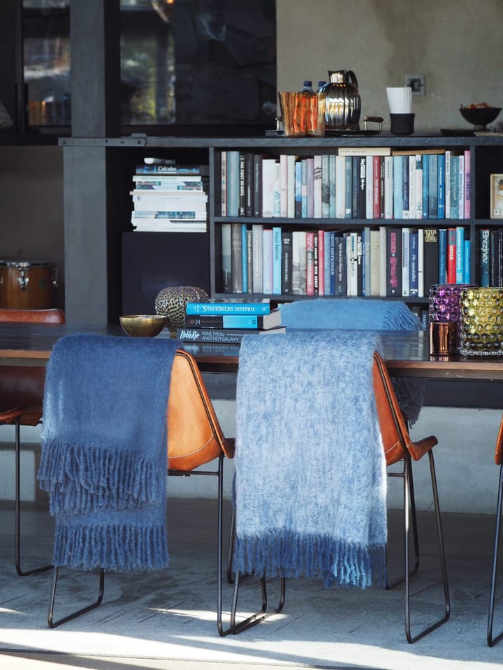 Manta de mohair, Azul marino oscuro Stackelbergs