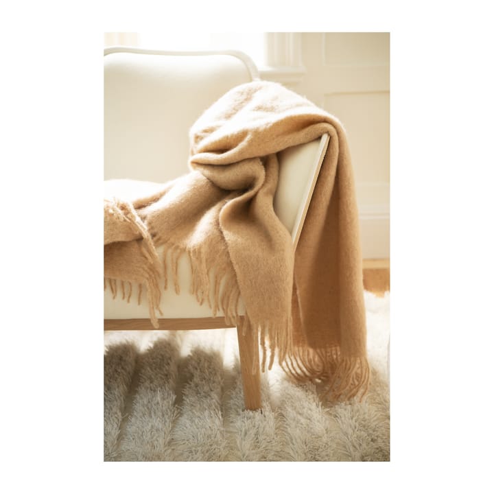 Manta de mohair, camel Stackelbergs