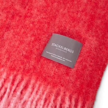 Manta de mohair - Pelagon & red melange - Stackelbergs