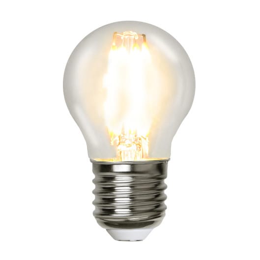 Bombilla Star Trading E27 G45 LED filament clear - 4,5 cm, 2700K - Star Trading
