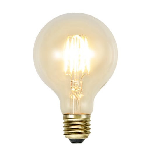 Bombilla Star Trading E27 LED soft glow regulable, 8 cm, 2100 K Star Trading
