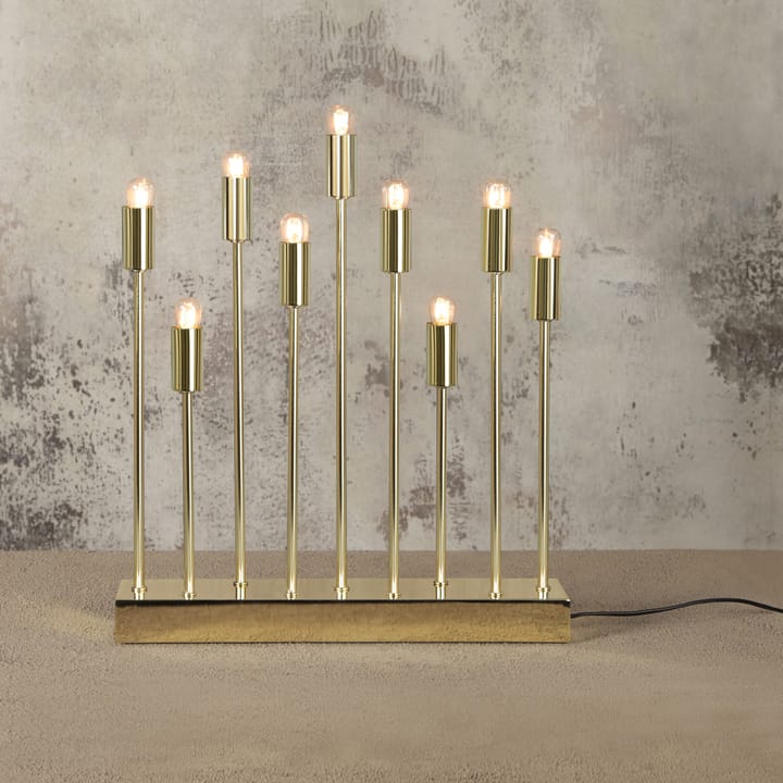Candelabro Adviento Pix - latón - Star Trading
