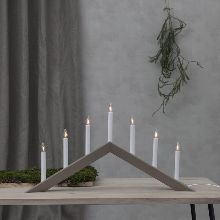 Candelabro Arrow 36 cm, Beige Star Trading