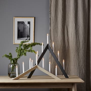 Candelabro Arrow 36 cm - Beige - Star Trading
