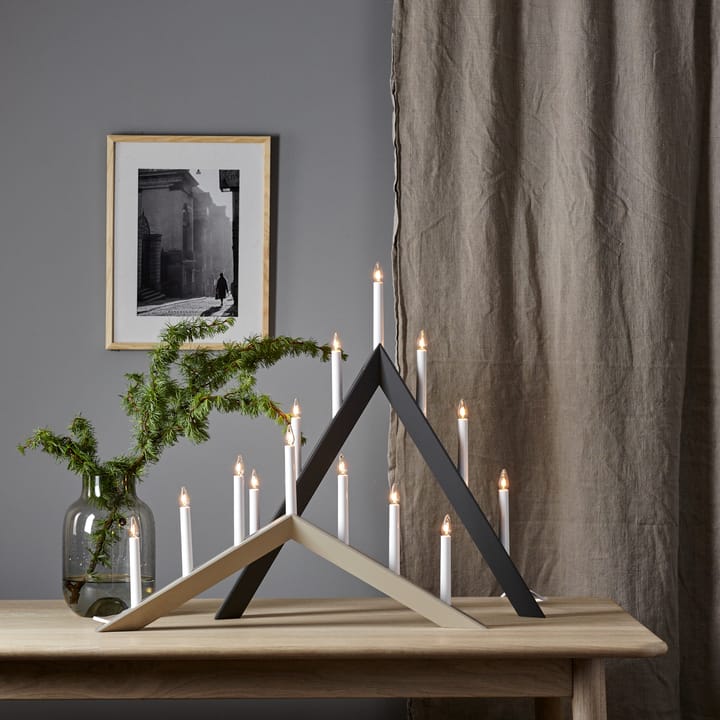 Candelabro Arrow 36 cm, Beige Star Trading