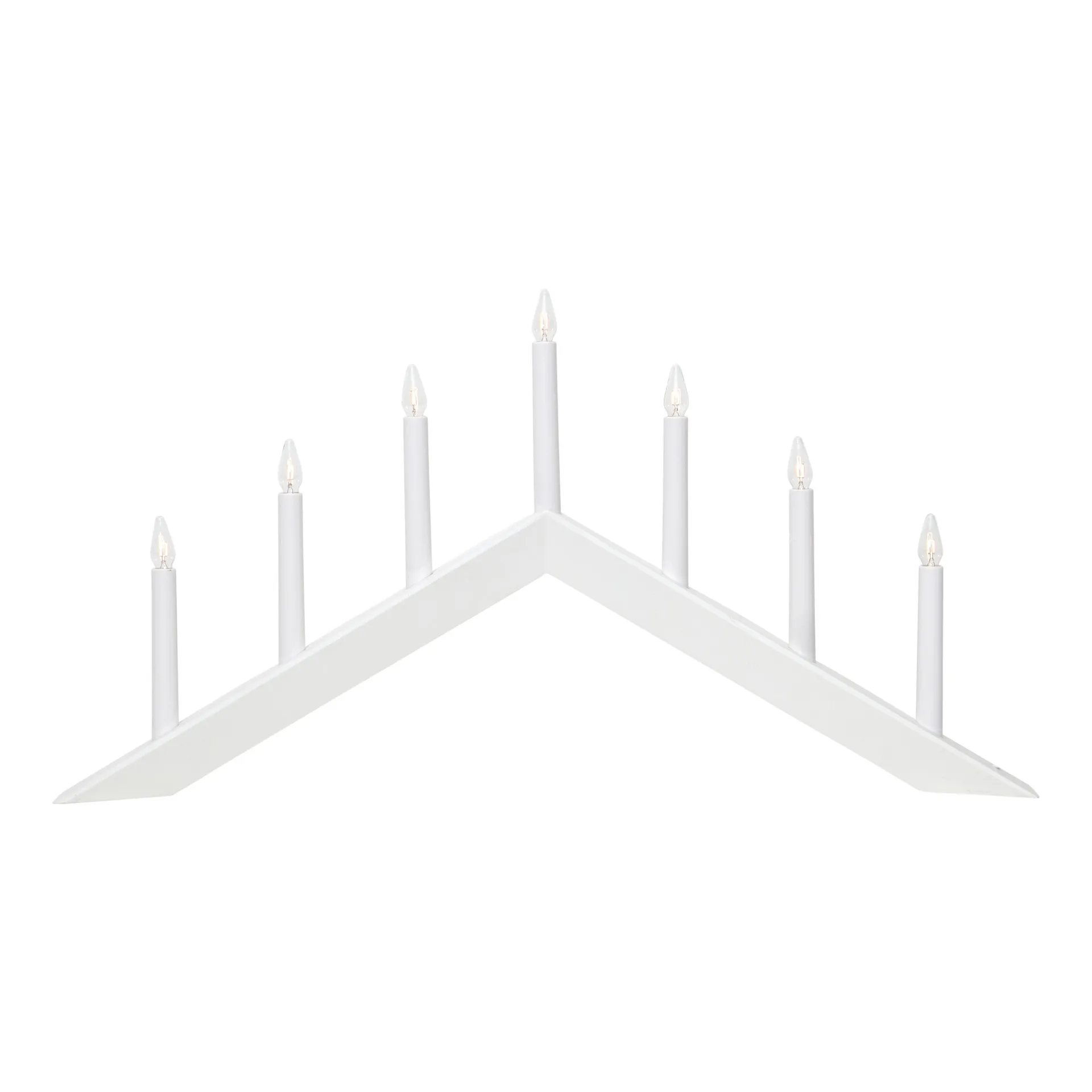 Candelabro Arrow 36 cm, blanco Star Trading
