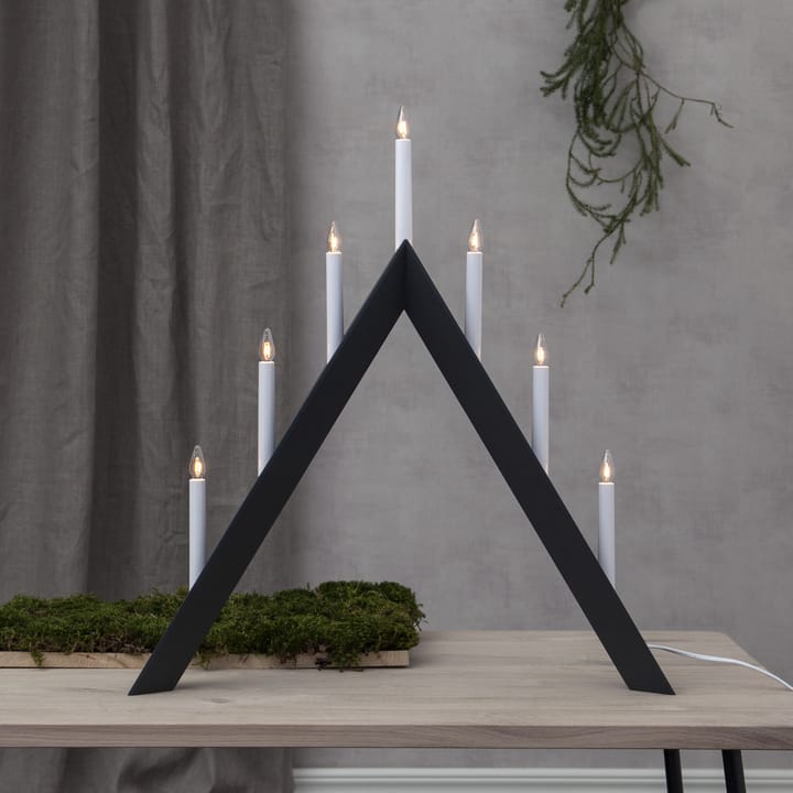 Candelabro Arrow 64,5 cm - gris - Star Trading