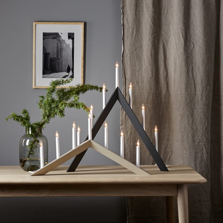 Candelabro Arrow 64,5 cm, gris Star Trading