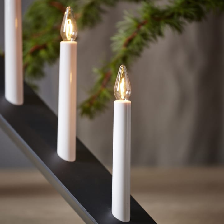 Candelabro Arrow 64,5 cm, gris Star Trading