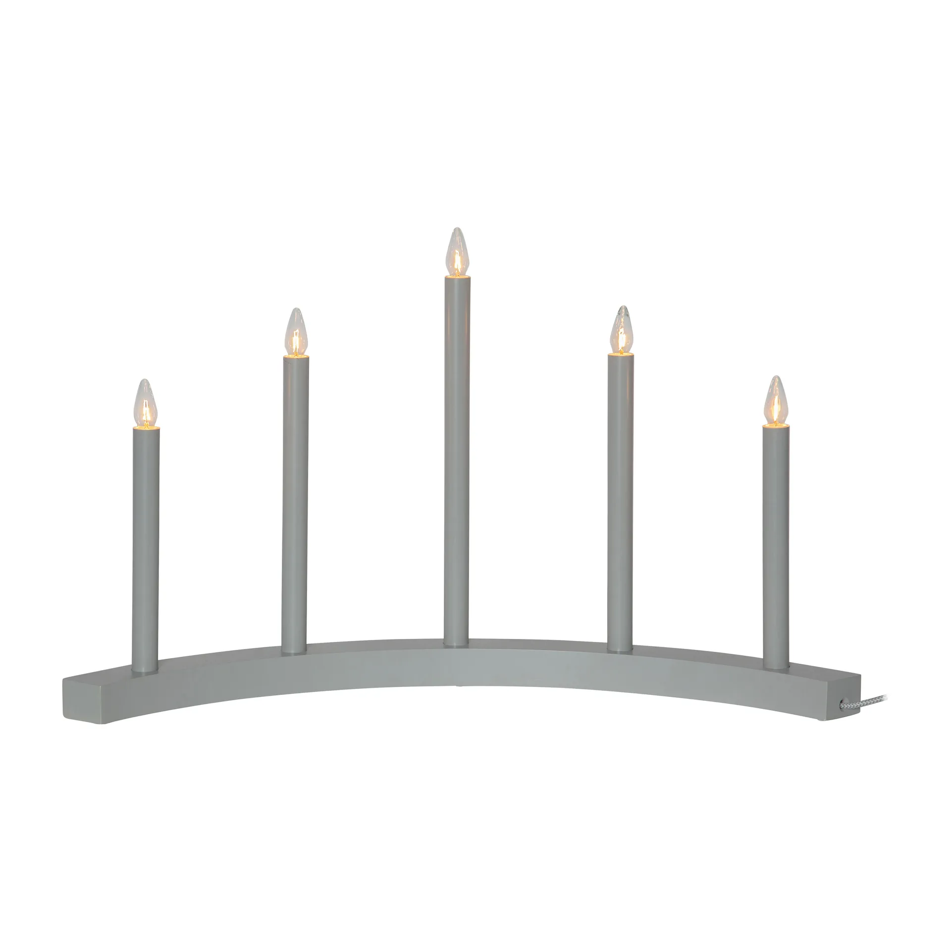 Candelabro de adviento Accent, gris Star Trading