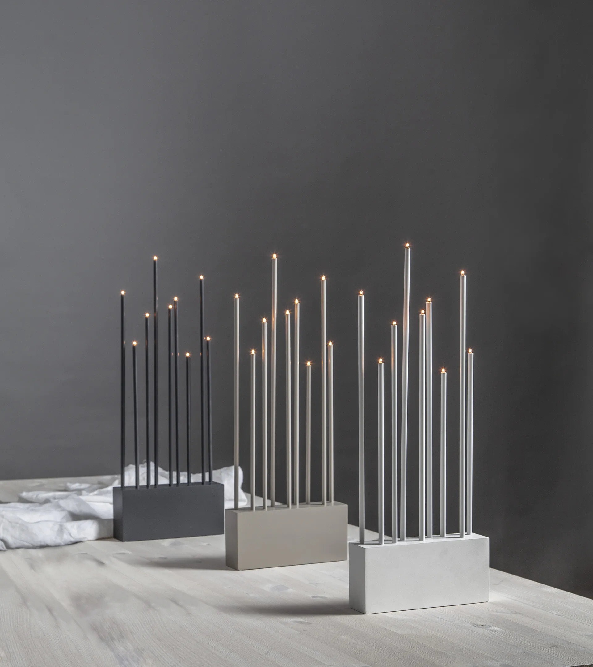 Candelabro de adviento Buzz, Beige Star Trading