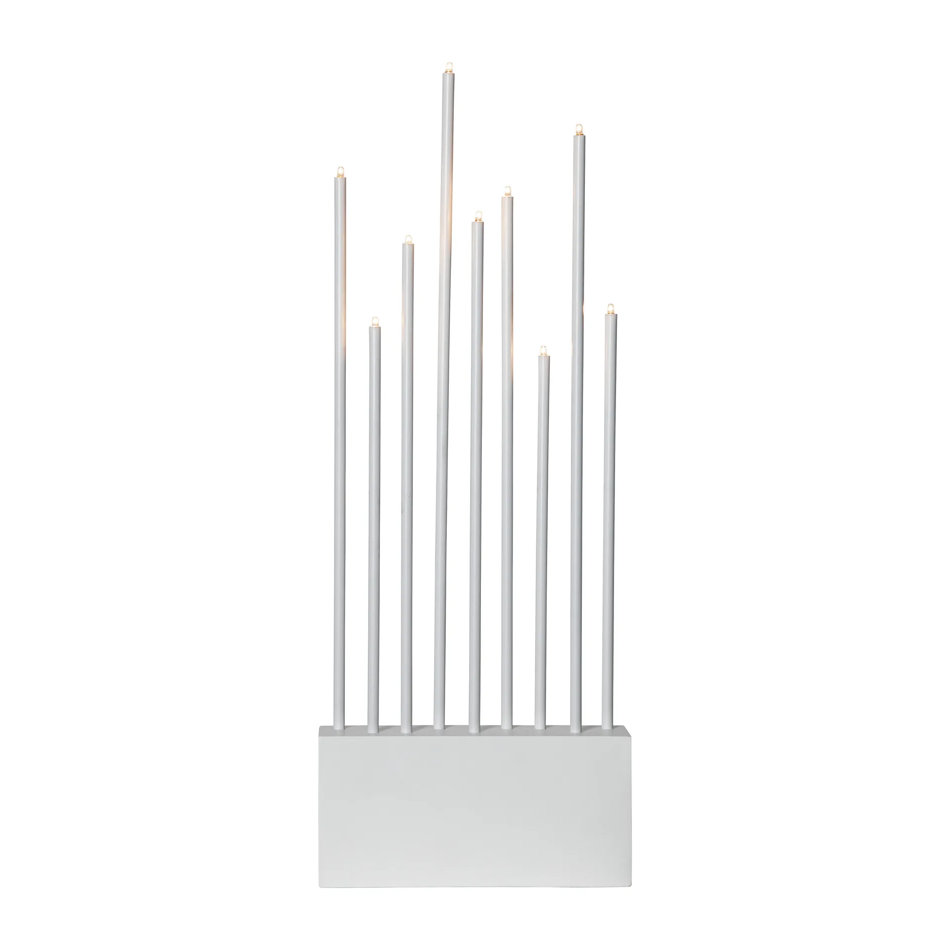 Candelabro de adviento Buzz, blanco Star Trading