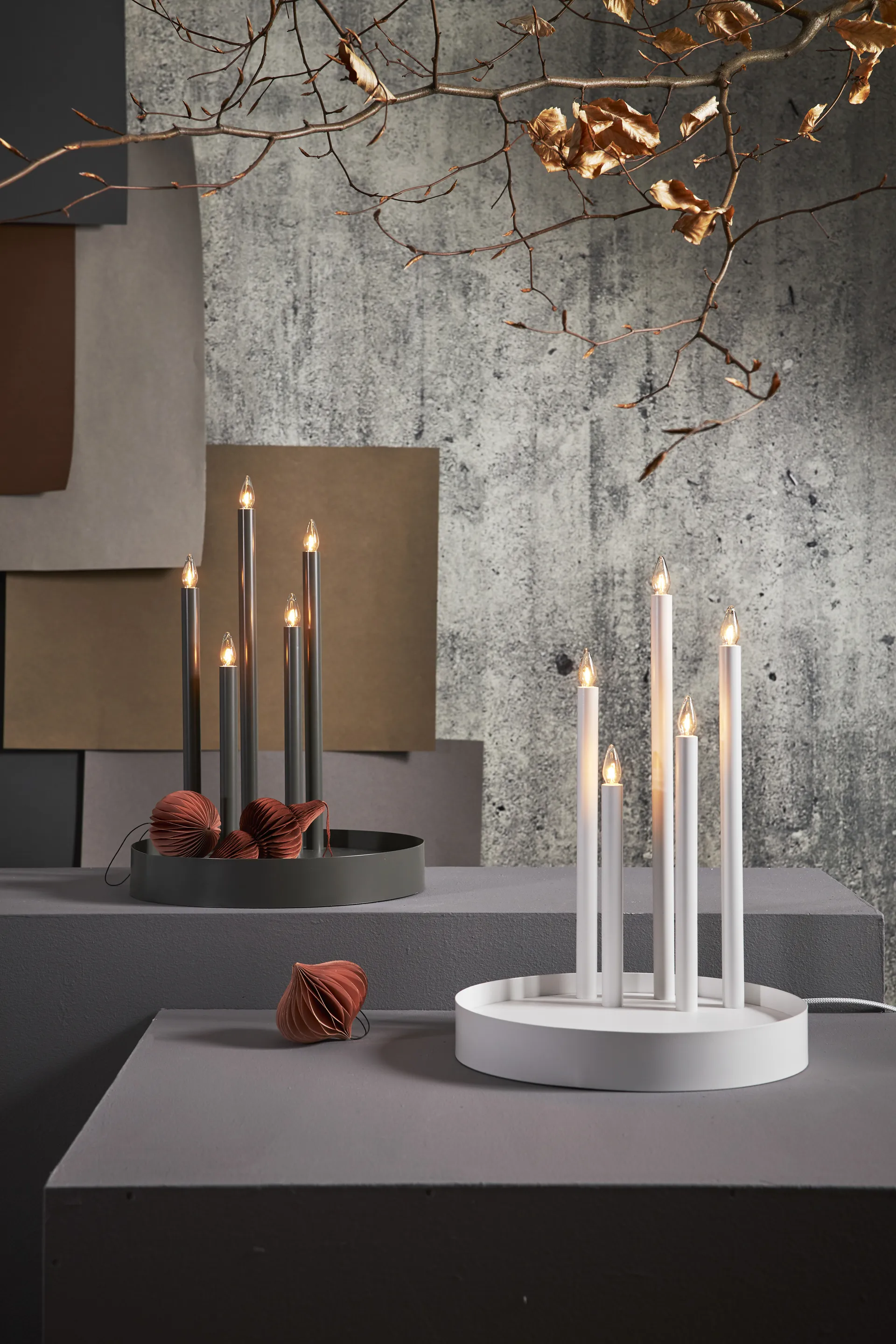 Candelabro de adviento Deco, Mist Star Trading