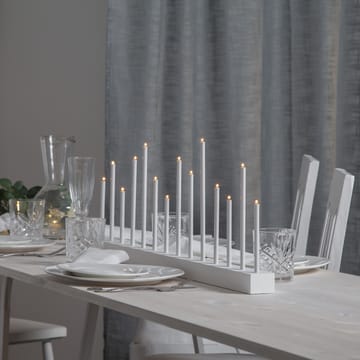 Candelabro de Adviento Echo - blanco - Star Trading