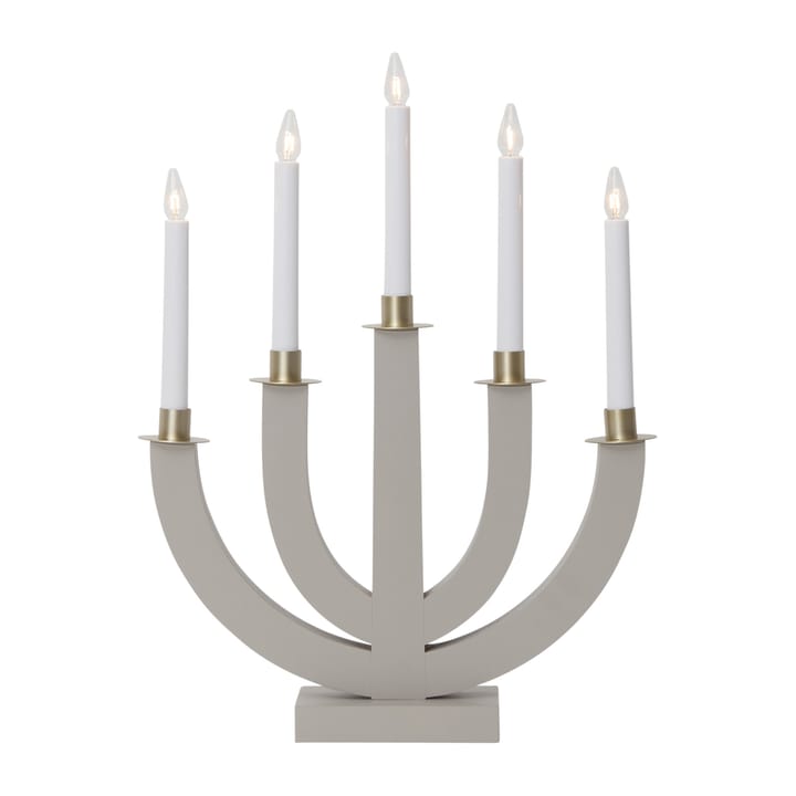 Candelabro de adviento Eli - Beige - Star Trading