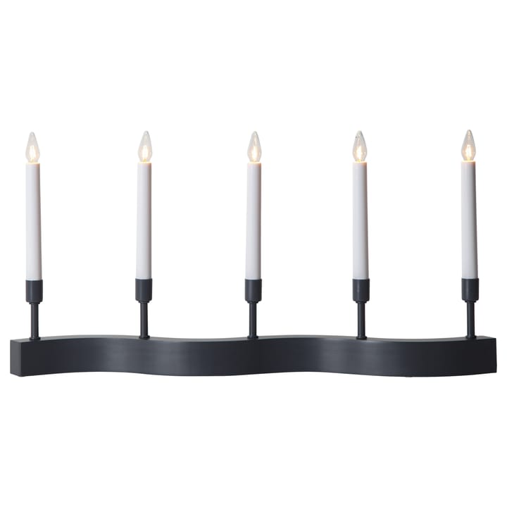 Candelabro de Adviento Flow - gris - Star Trading