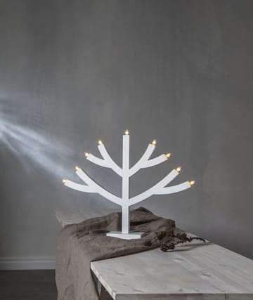Candelabro de adviento Grene - blanco - Star Trading