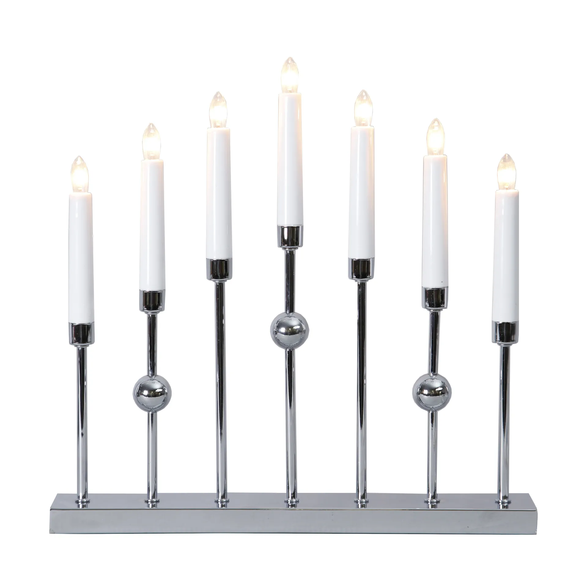 Candelabro de Adviento Gustavo, cromo Star Trading