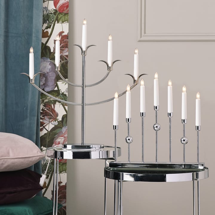 Candelabro de Adviento Gustavo, cromo Star Trading