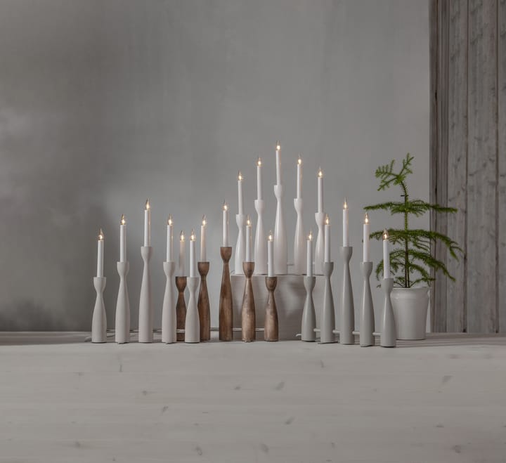 Candelabro de Adviento Midja 2.0, Blanco lacado Star Trading