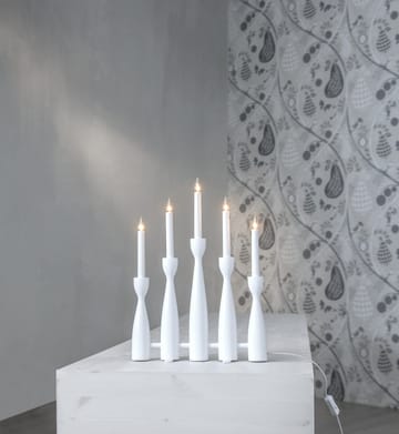 Candelabro de Adviento Midja 2.0 - Blanco - Star Trading