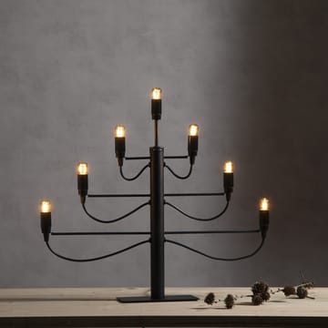 Candelabro de Adviento Milano - negro - Star Trading