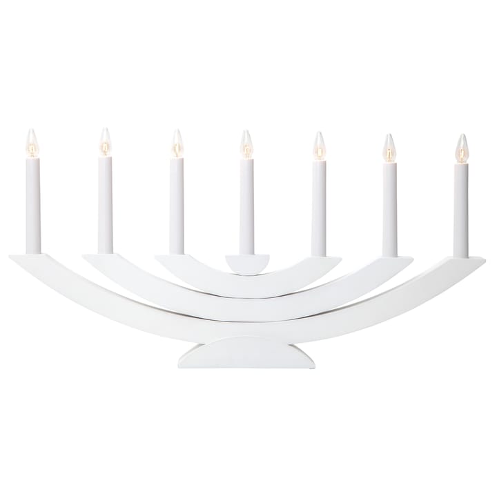 Candelabro de Adviento Navida - blanco - Star Trading