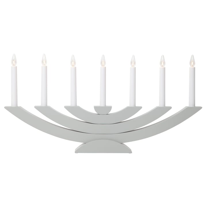 Candelabro de Adviento Navida - gris - Star Trading