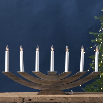 Candelabro de Adviento Navida - marrón - Star Trading