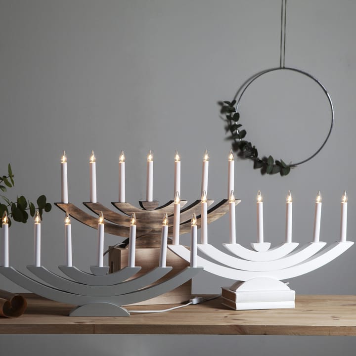 Candelabro de Adviento Navida, marrón Star Trading