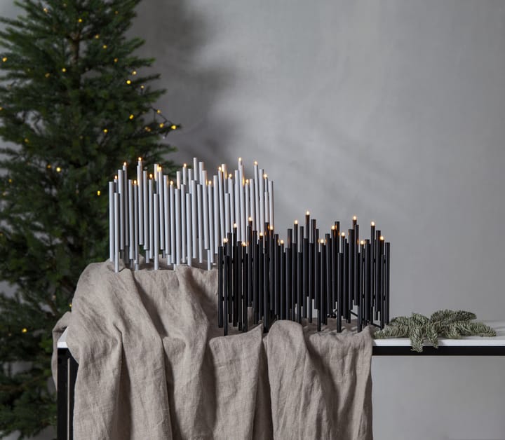 Candelabro de Adviento Note 25x35 cm, negro Star Trading