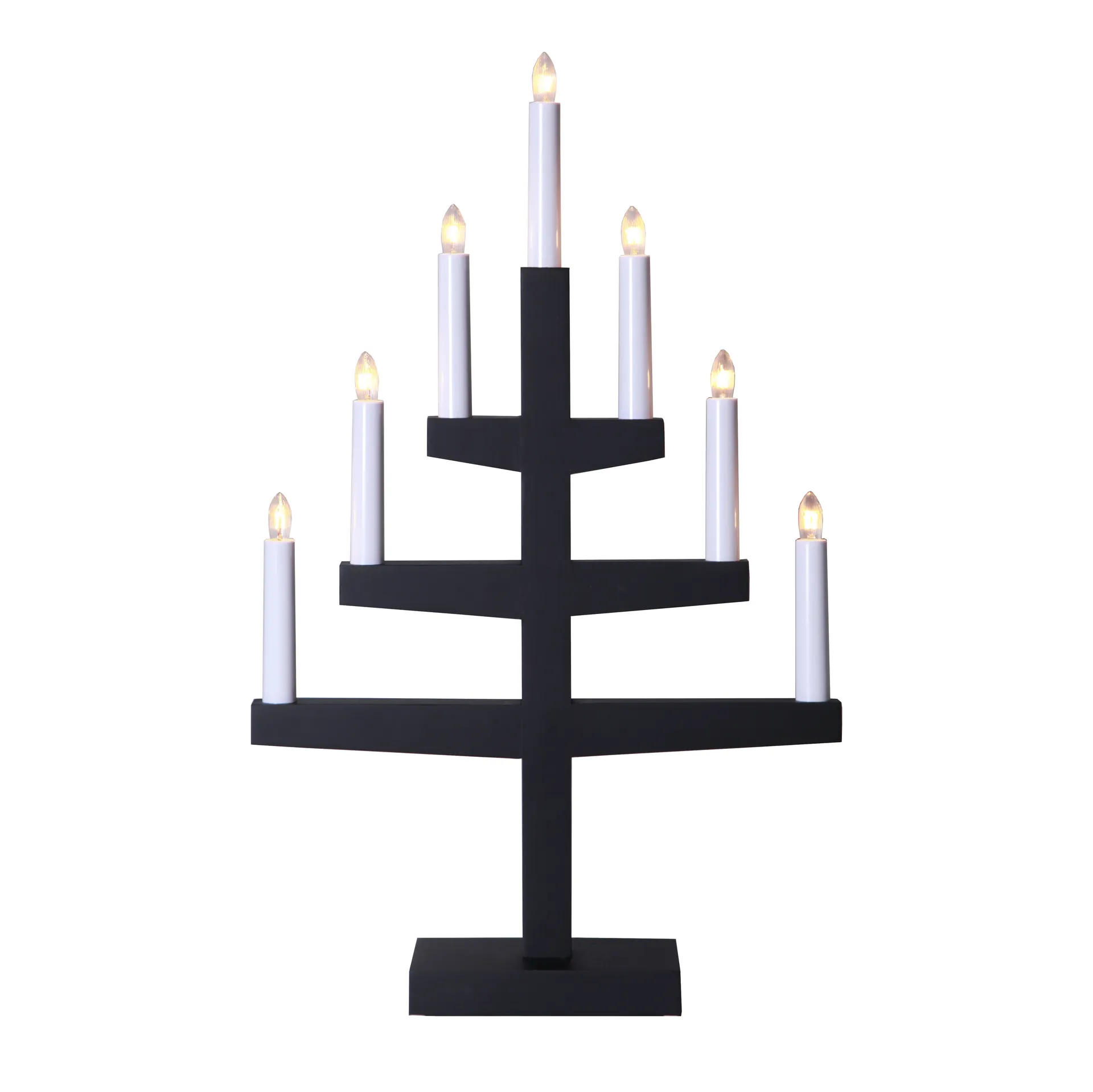 Candelabro de adviento Trapp 54 cm, negro Star Trading