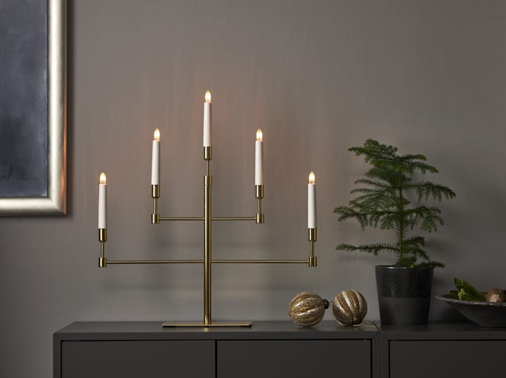 Candelabro de Adviento Vide, Latón Star Trading