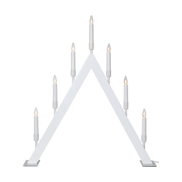 Candelabro de Adviento Vind A - Blanco - Star Trading