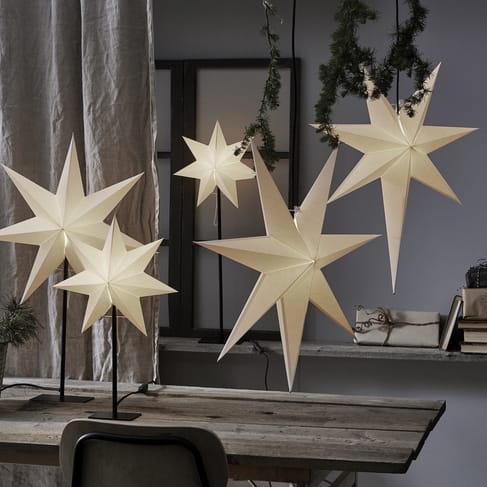 Candelabro eléctrico Frozen, blanco Star Trading