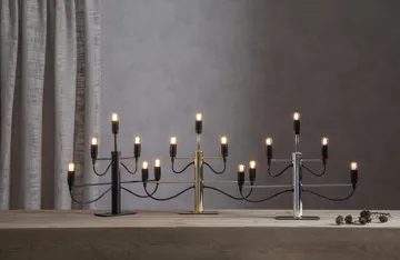 Candelabro Milano 5, 46 cm - Cromo - Star Trading