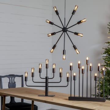 Candelabro Pix - negro - Star Trading