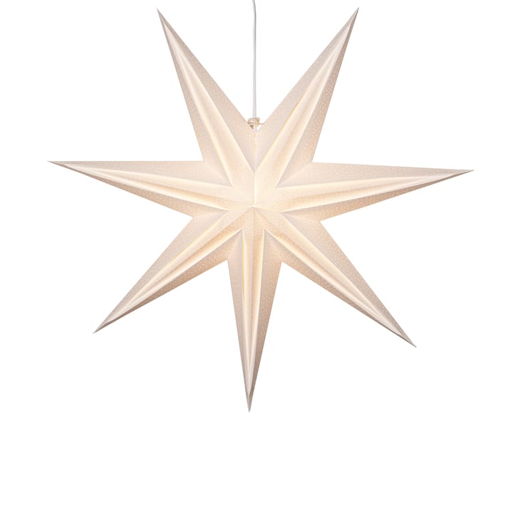 Eestrella de papel Holly 75 cm, Blanco Star Trading