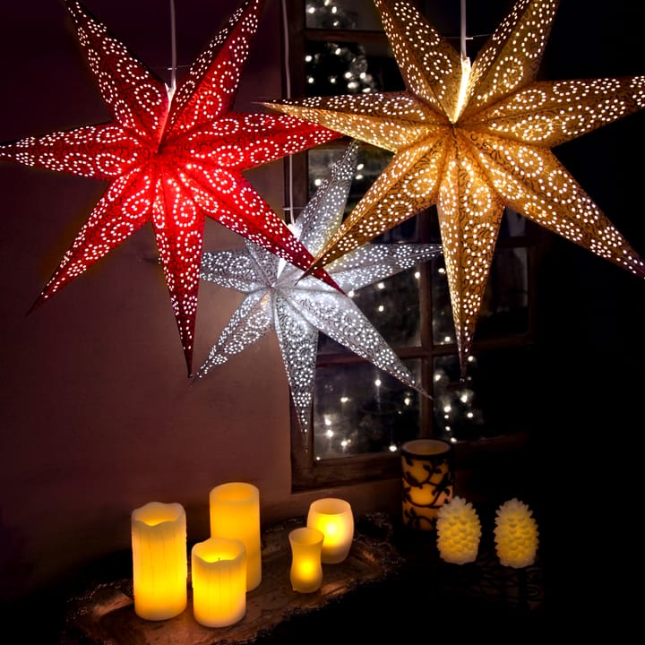 Estrella Adviento Antique 60 cm, blanco Star Trading