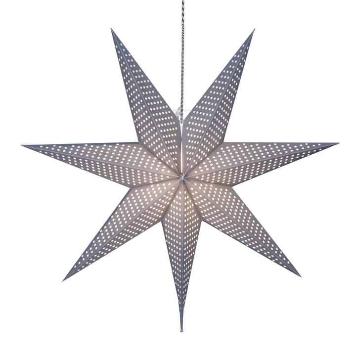 Estrella Adviento Huss 60 cm - gris - Star Trading