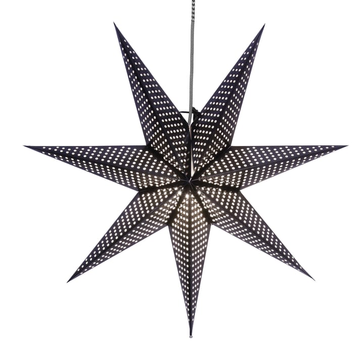 Estrella Adviento Huss 60 cm, negro Star Trading