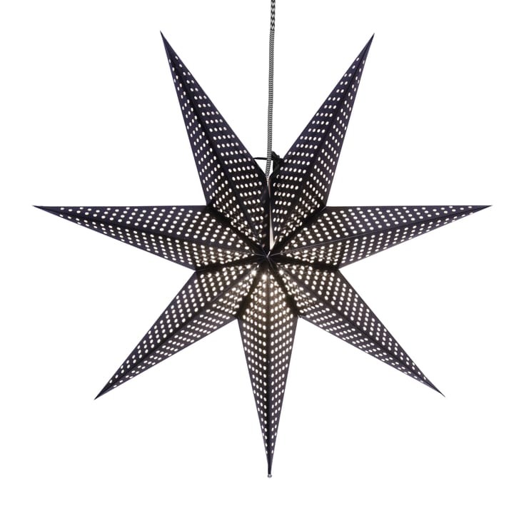 Estrella Adviento Huss 60 cm - negro - Star Trading
