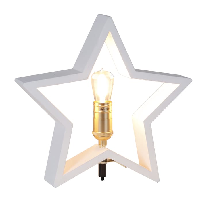 Estrella Adviento Lysekil mesa 29 cm - blanco - Star Trading