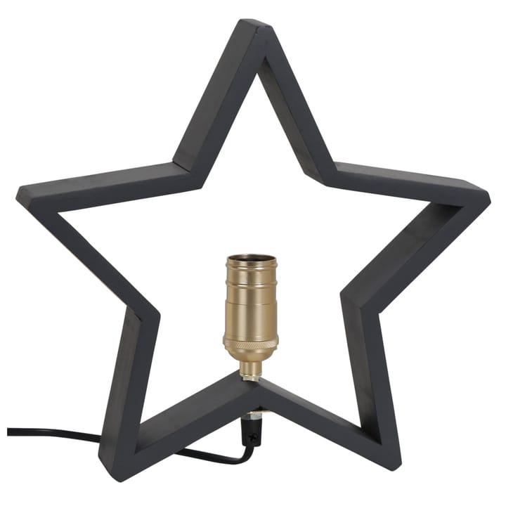 Estrella Adviento Lysekil mesa 29 cm - gris - Star Trading