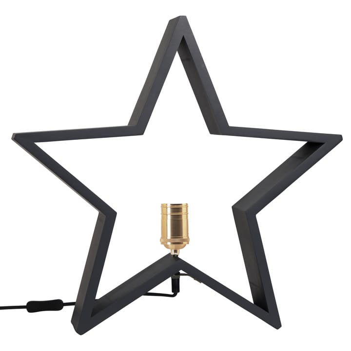 Estrella Adviento Lysekil mesa 48 cm - gris - Star Trading