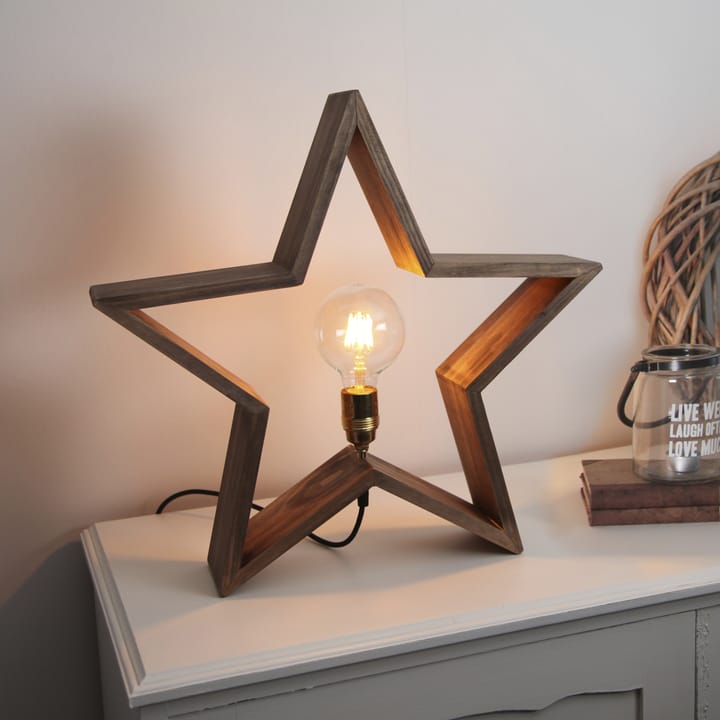 Estrella Adviento Lysekil mesa 48 cm, marrón Star Trading