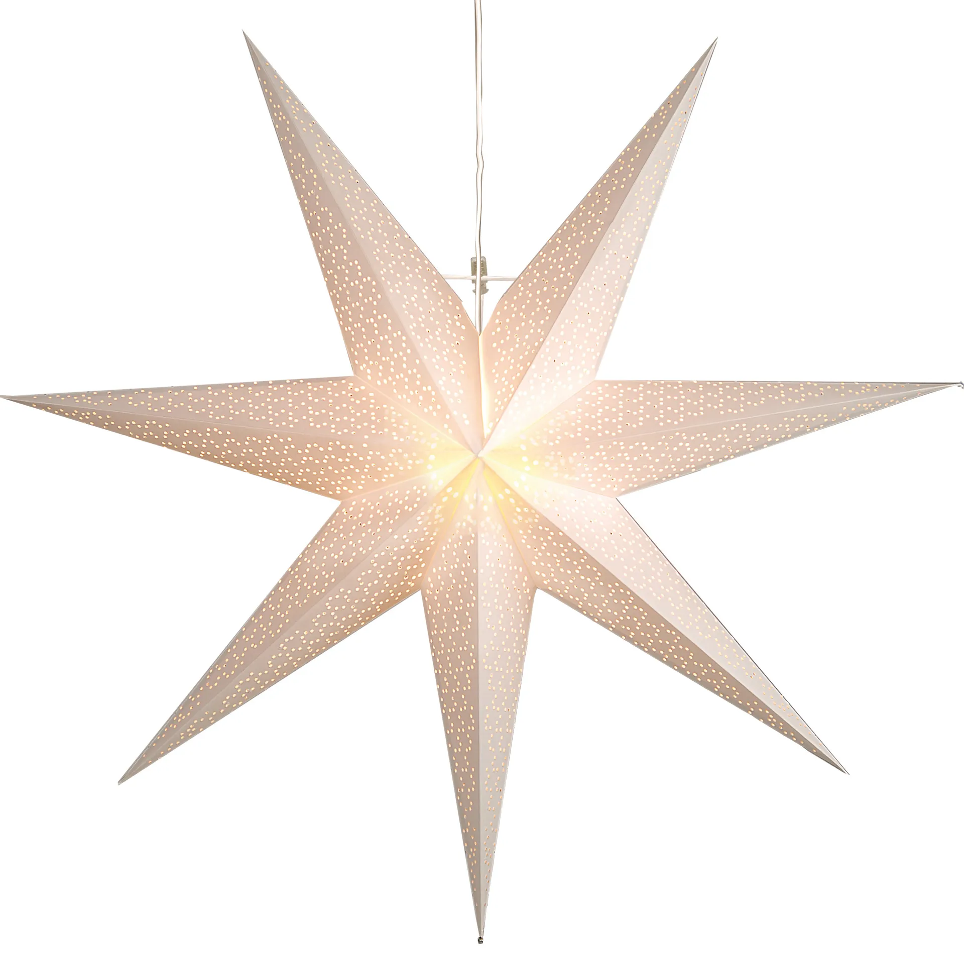 Estrella de Adviento Dot 100 cm, blanco Star Trading