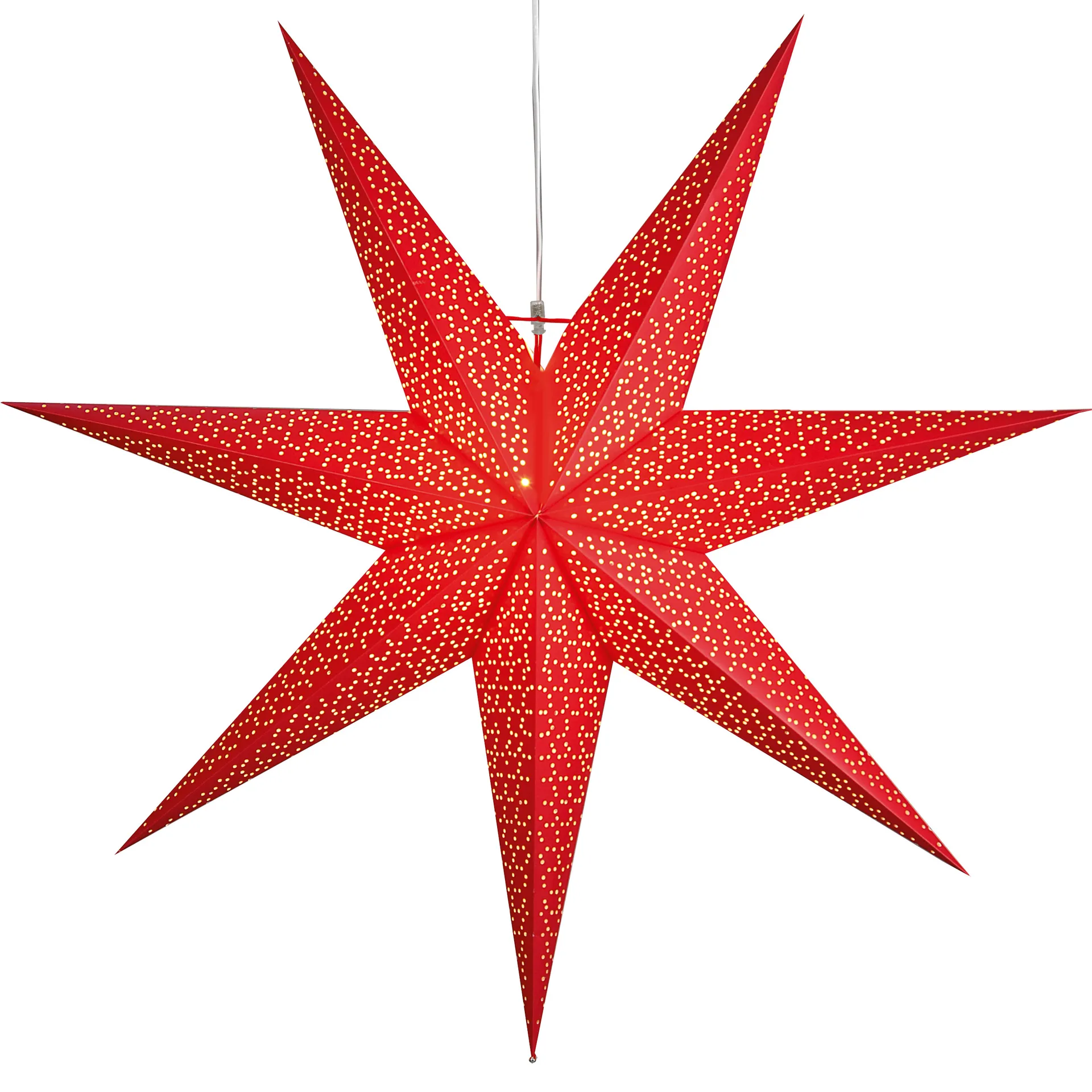 Estrella de Adviento Dot 100 cm, rojo Star Trading
