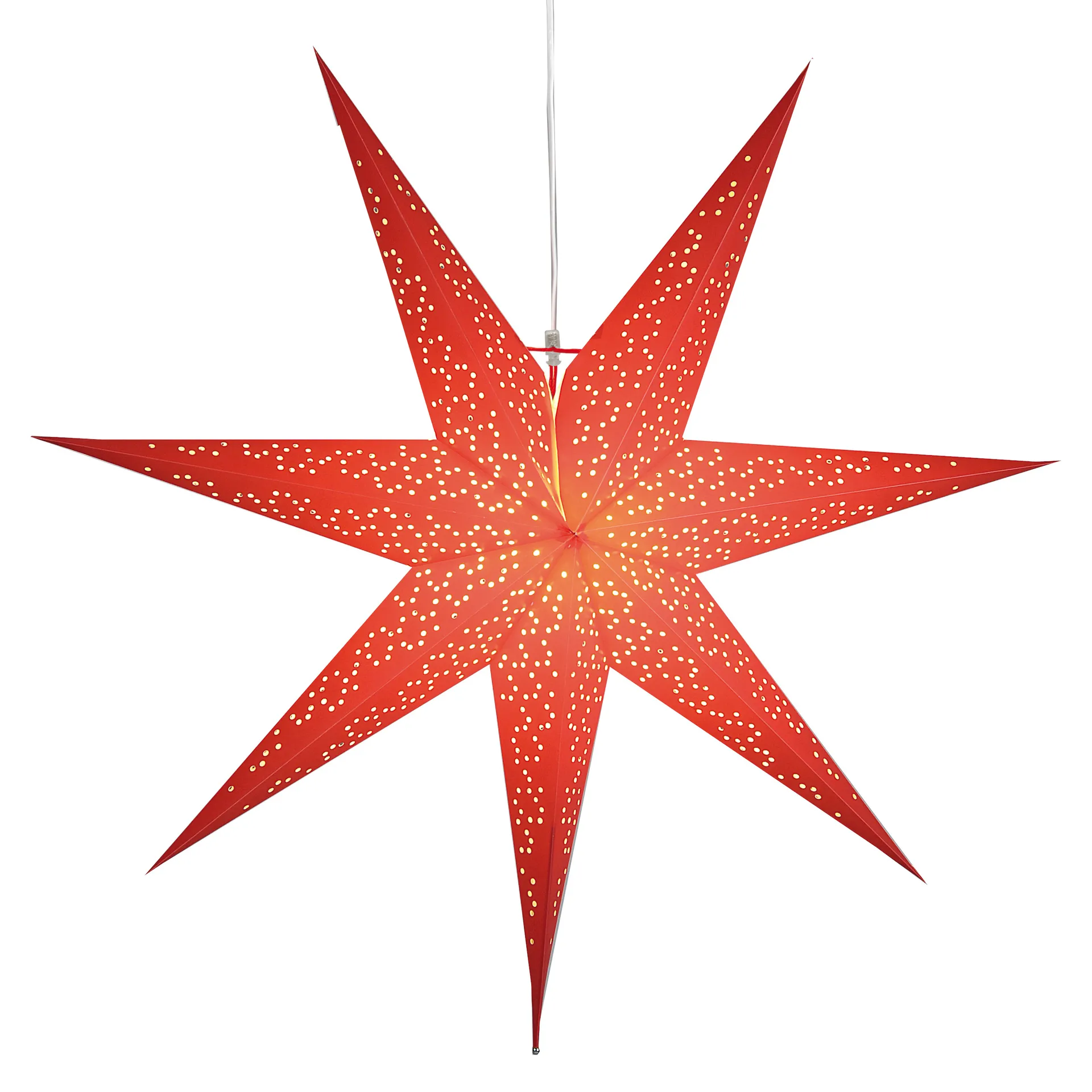 Estrella de Adviento Dot 70 cm, rojo Star Trading
