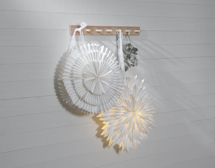 Estrella de adviento Frost Ø50 cm, blanco Star Trading